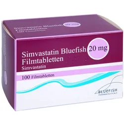SIMVASTATIN Bluefish 20 mg Filmtabletten 100 St