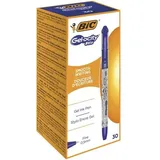 BIC Kugelschreiber Gel-ocity Blau 0,5 mm 30 St.
