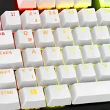 HyperX PBT - Tap-Deck-Set - weiß