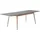 Hammel Furniture Meza Designtisch mit Auszugsfunktion 165 x 90 x 73,5 cm Grau/Weiß
