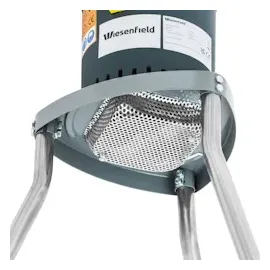 Wiesenfield Getreidemühle elektrisch + 300 kg/h 1300 W mit Untergestell