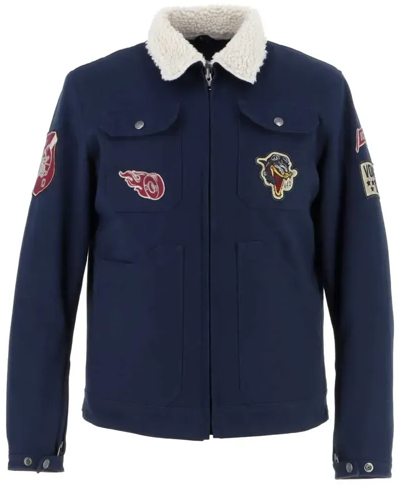 Von Dutch Wisconsin Jacke - BLEU - L