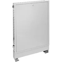 Buderus Logafloor Unterputz-Verteilerschrank Höhe/Tiefe/Länge 1510x668-860x110-160mm, Verkehrsweiß 80425216