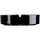 Arcoroc ARC 00187 Cologne Aschenbecher, 10,7 cm, Ascher, Glas, schwarz, 1 Stück