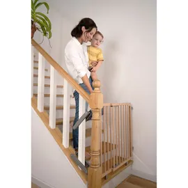 Geuther Schwenk-Treppenschutzgitter Plus 67-107 cm natur