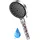YEAUPE Wassersparender Duschkopf mit Filter, Regendusche Duschkopf Druckerhöhend, Duschbrause mit 6 Strahlarten, Sparduschkopf, Chrom (9,5L/Min)
