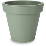 Spetebo Kunststoff Pflanzkübel XXL rund - Ø 58 cm/hellgrün - Blumenkübel für Außen und Innen - Garten Pflanztopf Blumentopf Pflanzgefäß Übertopf