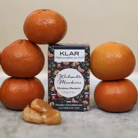 Klar Seifen fester Weihnachtsconditioner Christmas Mandarin