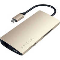 Satechi USB-Adapter, goldfarben