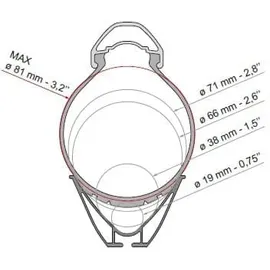 Fiamma Carry-Bike Frame