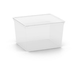 KIS - space for you Box CLEAR CUBE (BHT 40x25x34 cm) - weiß