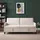 vidaXL Sofa mit Stauraum Creme 192 x 78 x 87 cm Polyester