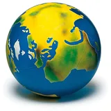 Togu Erdball mit Kontinentaufdruck,