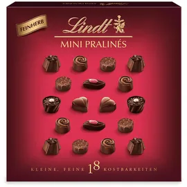 open food Lindt Pralinen Mini Pralinés Feinherb, 90g, 18 Stück