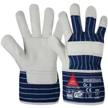 hase Arbeitshandschuhe Bremerhaven Größe 14, Rindnarbenleder