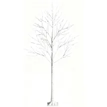 Costway Weihnachtsbaum Künstlicher Weiß 180 cm