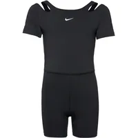 Nike One Bodysuit Mädchen in black-white, Größe 140/146 - schwarz