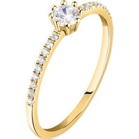 Live Diamond Damenring 375er Gelbgold, recycelt Ringe