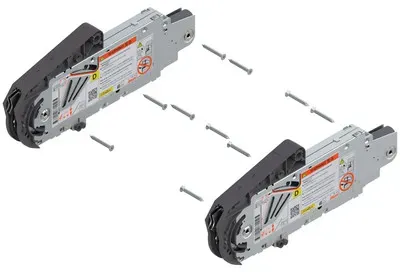 AVENTOS HS Hochschwenkklappe, Kraftspeicher (Set), Typ D, für SERVO-DRIVE geeignet, verzinkt