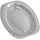 Papstar Starpak Servierplatten, Alu oval 35 cm x 24,5 cm