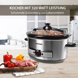 Syntrox Slow Chef SC-650DB-3 Schongarer
