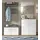 inn.furn Garderobenspiegel Rumba 80 x 70 cm Grau