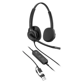 Poly HP Poly Mission 425 Stereo-USB-Headset, kabelgebunden