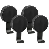 Wenko Static-Loc Plus Wandhaken Pavia Schwarz