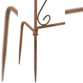 CLP Rankgitter Burgus 2er Set Eisen  antik Braun