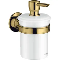 Hansgrohe Axor Montreux Seifenspender mit Halter polished gold optic