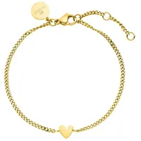 Purelei Tiny Heart Armband gold Edelstahl Größe onesize