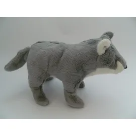 cornelißen natierliche geschenke Kuscheltier Wolf 25 cm Grau
