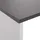 vidaXL Bartisch mit 2 Tischplatten Weiß und Grau 130 x 40 x 120 cm