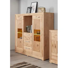 vogl möbelfabrik Highboard 154 x 40 x 135 cm Braun