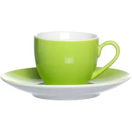 Ritzenhoff & Breker Doppio Espressotasse 0,08 l Grün 6 St.
