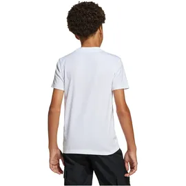 adidas Essentials Kids T-Shirt White / Black 128    