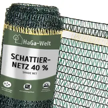 Haga Schattiernetz 40% 1,5m Br. (Meterware)