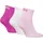Puma Socken Quarter Plain 3P 3 Paar Rosa 39-42