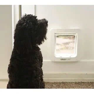 Trixie SureFlap Mikrochip Pet door Haustierklappe Weiß