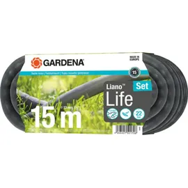 Gardena Liano Textilschlauch Set 13 mm 1/2" 15 m 18431-20