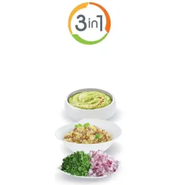 Tefal Zerkleinerer MB450B transparent/weiß