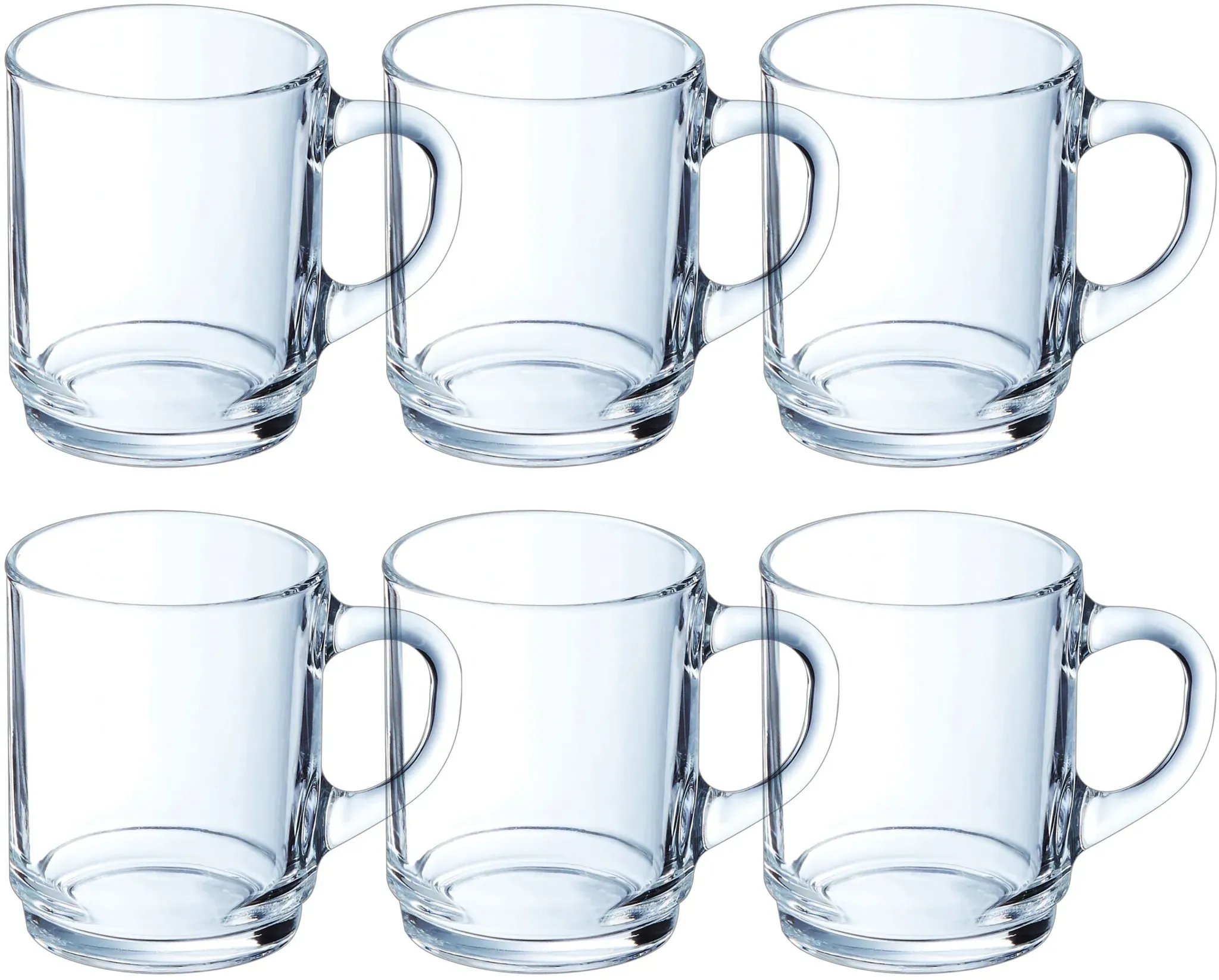 Teeglas MÄSER, transparent, H:9cm Ø:7cm, Glas, Trinkgefäße, Teeglas