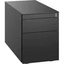 Stahl-Rollcontainer, 563x430x781mm, 9005/9005