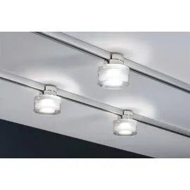Paulmann URail LED Schienenspot Topa Dot 320lm 4000K dimmbar 230V Chrom/Klar/Satin 96809