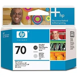 HP 70 schwarz photo schwarz + hell grau 
