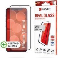 Displex Real Glass, Full Cover Panzerglas (1 Stück, iPhone