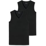 SCHIESSER Herren Tanktop 2er Pack - Serie "95/5", (173981)