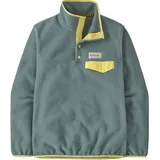 Patagonia Lightweight Synchilla Snap-T Fleece-Pullover Blau Sage M