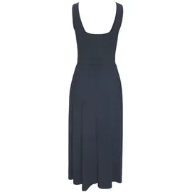 vivance by lascana Midikleid Unifarben Nachtblau 34