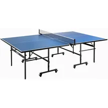 Joola Tischtennisplatte Inside 13 Tischtennistisch Indoor klappbares Untergestell – Schneller Aufbau-inklusive Netz, blau, 274 x 152,5 x 76 cm